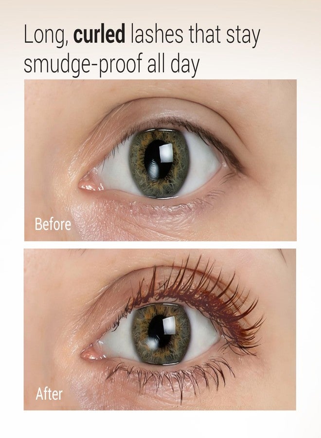 هيميش ماسكارا هايميش دايليسم سمادج ستوب، لتجعيد وتطويل الرموش، تدوم طويلاً، مقاومة للتلطخ، قابلة للغسل، ماسكارا كورية، 9 غرام/0.32 أونصة - بني مجعد - Image 3